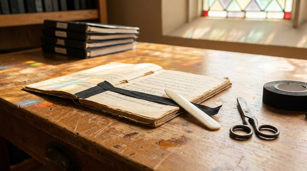 How to Repair Torn Sheet Music for Church Choir: A Step-by-Step Guide