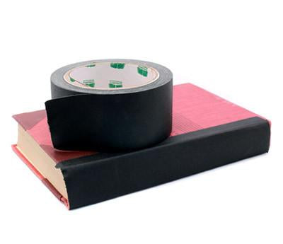 Cloth book binding tape.