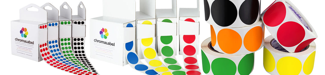 Small Dot Stickers, 9 Different Colors Colorful Ball Dot Spot