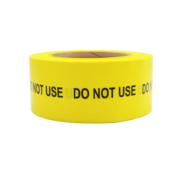 "DO NOT USE" - Imprinted 2" Tape