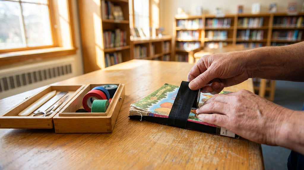 How to Build a School Library Book Repair Kit That Actually Lasts