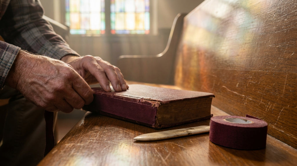 Cloth Book Repair Tape for Church Hymnal Covers: Save Your Pew Books for Pennies