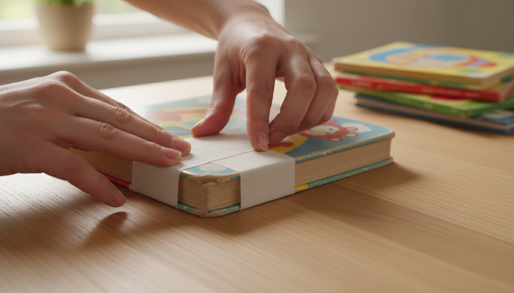Board Book Repair Tape for Toddlers: Fix Ripped Spines in 5 Minutes
