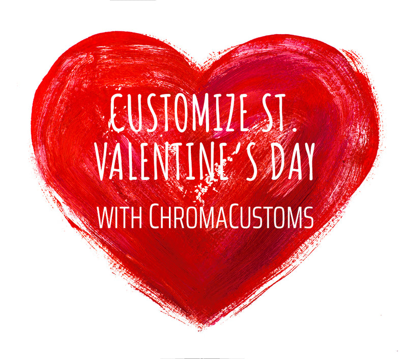 New: Custom St. Valentine's Day Stickers