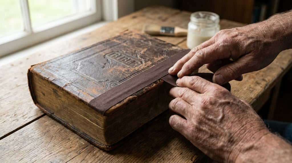 How to Repair a Family Bible: An Heirloom-Safe Guide with Archival Cloth Tape