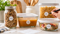 Blank Dissolvable Food Labels: Easy way to Label Leftovers, and Pantry Staples