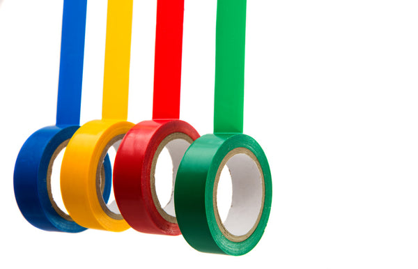 colored adhesive tape