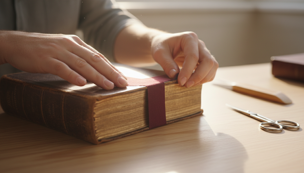 Bible Page Repair Tape: How to Restore Your Bible at Home
