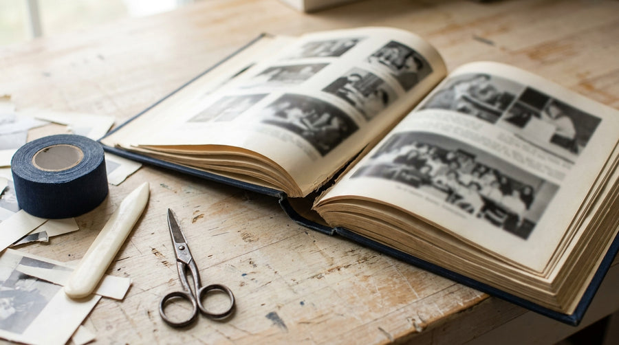 How to Fix a Yearbook Falling Apart Binding: A Simple Step-by-Step Repair