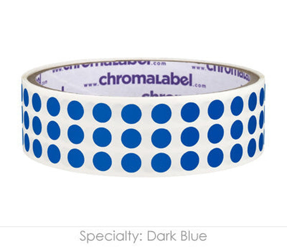 1/4" Permanent Round, Color-Code Dot Stickers: 1,000/Roll
