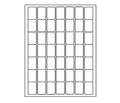 1 x 1.5 in Blank, Barcode Laser or Inkjet Printer Labels | 1225/ Pack 25 Sheet Pack | 1225 Labels - larger clean product image