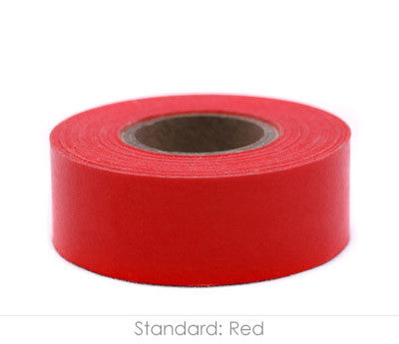 1" Removable Color-Code & Labeling Tape - 14 yds – Red