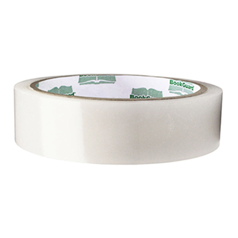 1-1/2" BookGuard™ Clear Stretchable Book Binding Repair Tape: 15 yds – Default Title