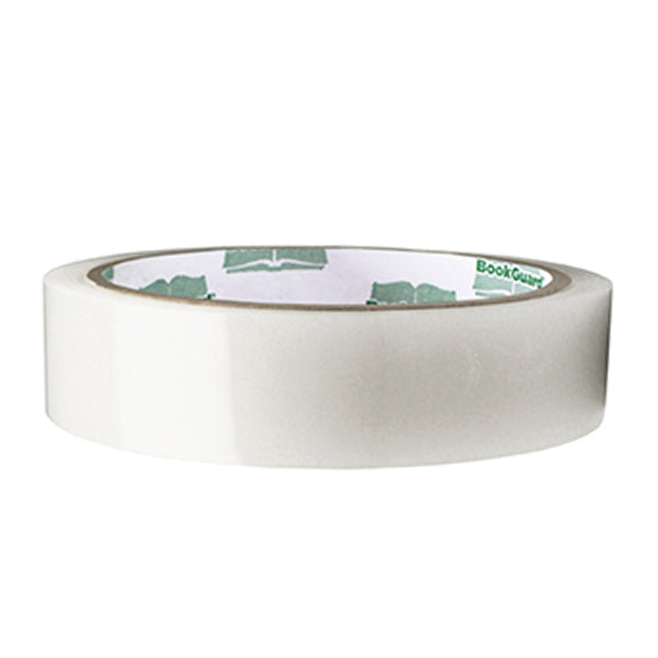 1" BookGuard™ Clear Stretchable Book Binding Repair Tape: 15 yds