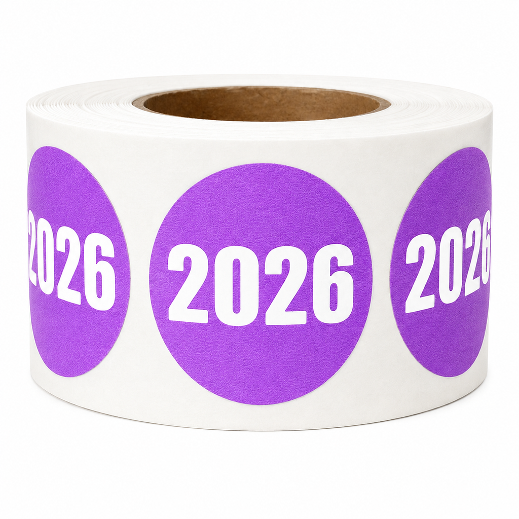 Year 2026 Stickers - 3/4