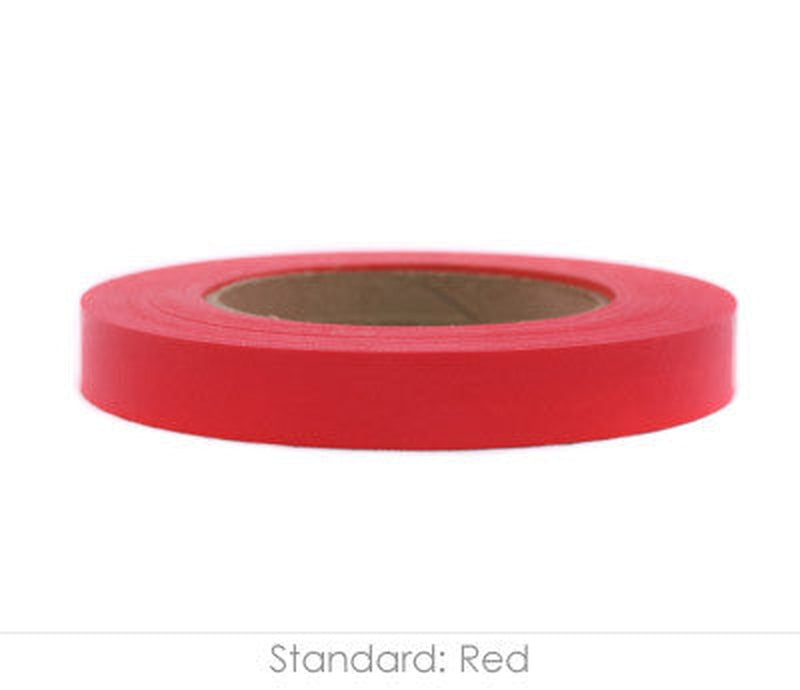 3/4" Removable Color-Code & Labeling Tape - 60 yds – Red
