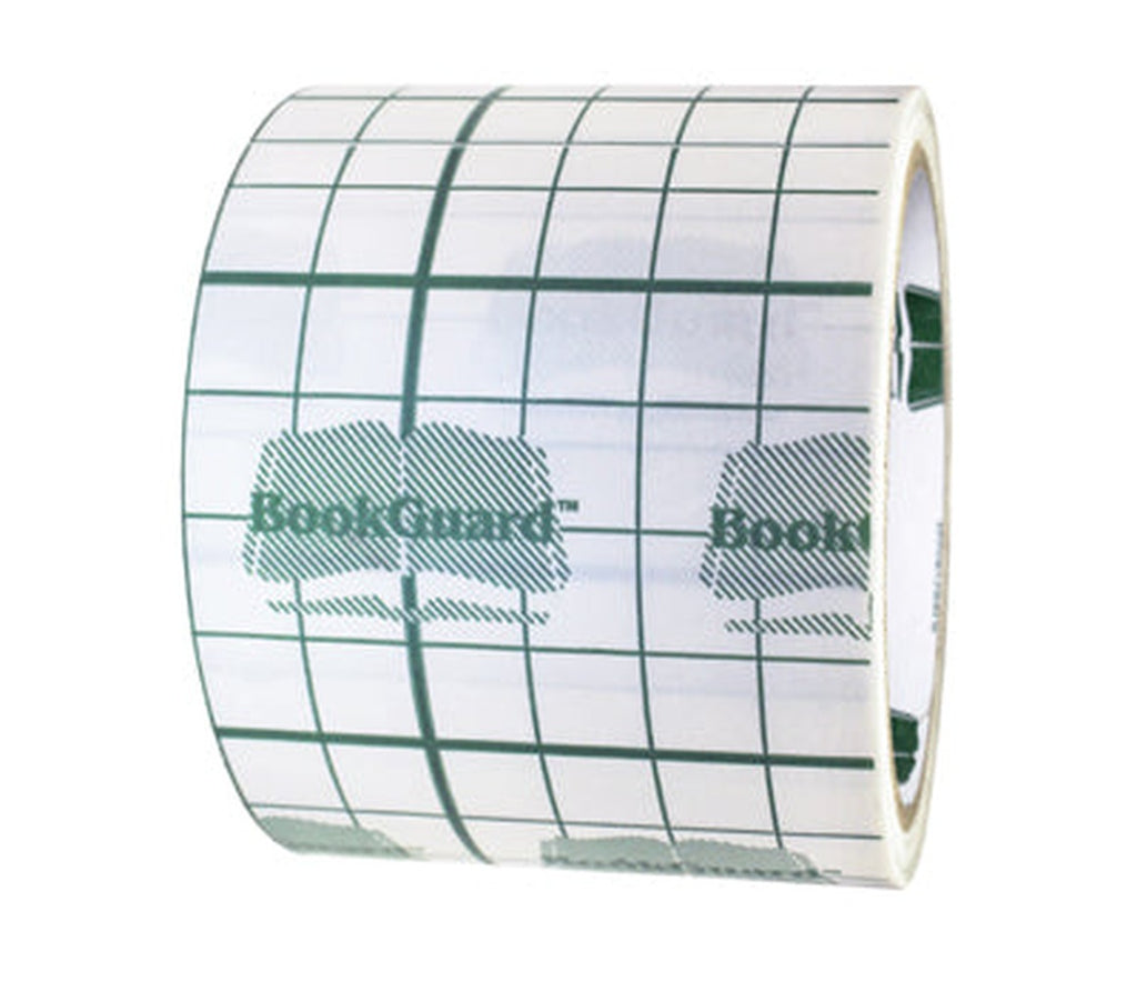 3 in. Clear Vinyl Book-Repair Adhesive Tape on Liner | 10yds, 5 mils - larger clean product image