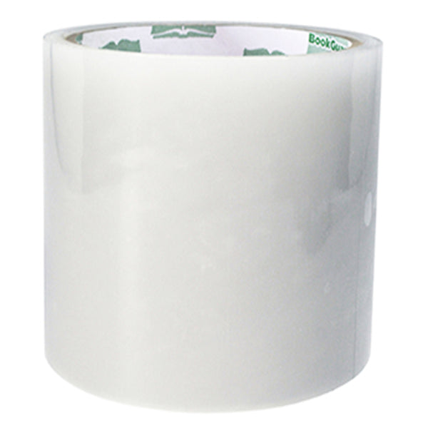 4" BookGuard™ Clear Stretchable Book Binding Repair Tape: 15 yds