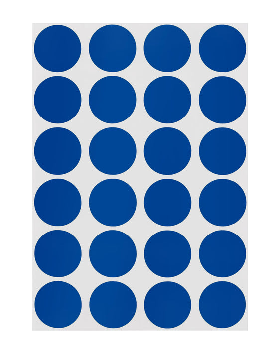 3/4" Permanent Round, Color-Code Dots: 1,008/Pack