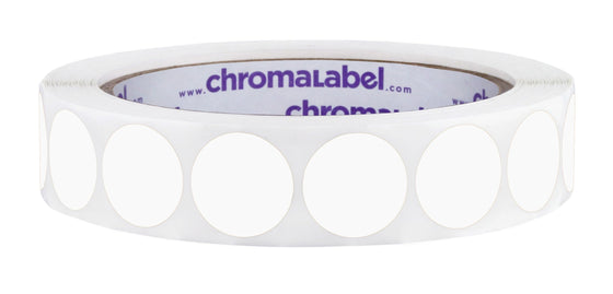 3/4" Permanent Round, Color-Code Dots: 1,000/Roll