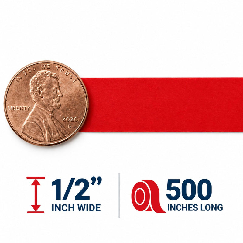 1/2 in Removable Color-Code & Labeling Tape - 14 yds