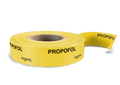 Propofol Labeling Tape for Anesthesia: mg/mL - Yellow - 1/2
