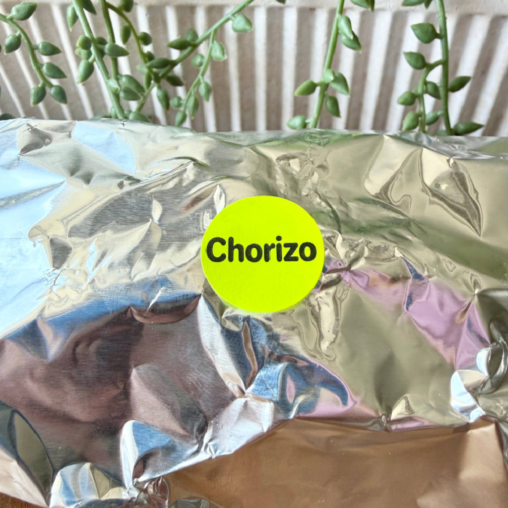 Chorizo Stickers - 3/4