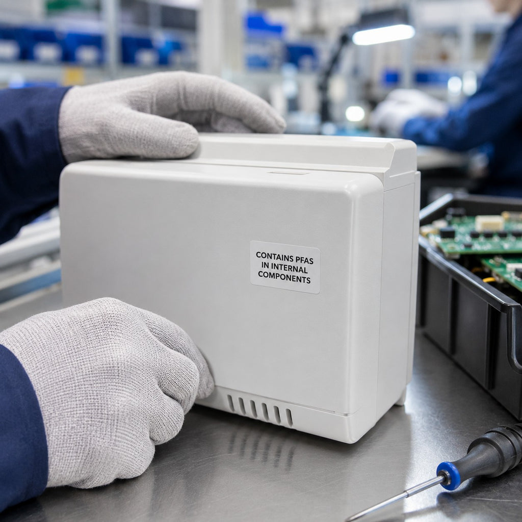 Contains PFAS in Internal Components Labels – 1 