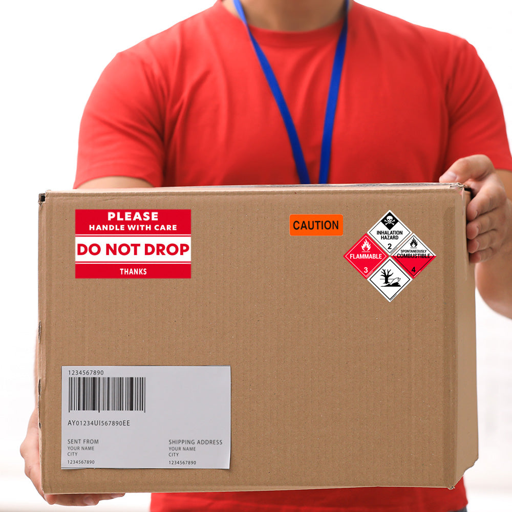 Dot Shipping Containers Hazmat Labels and GHS D.O.T. Shipping Labels