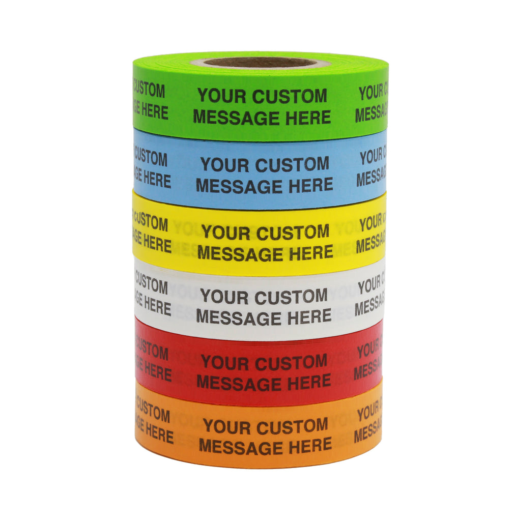 3/4 x 500 Red Labeling Tape - Case of 4