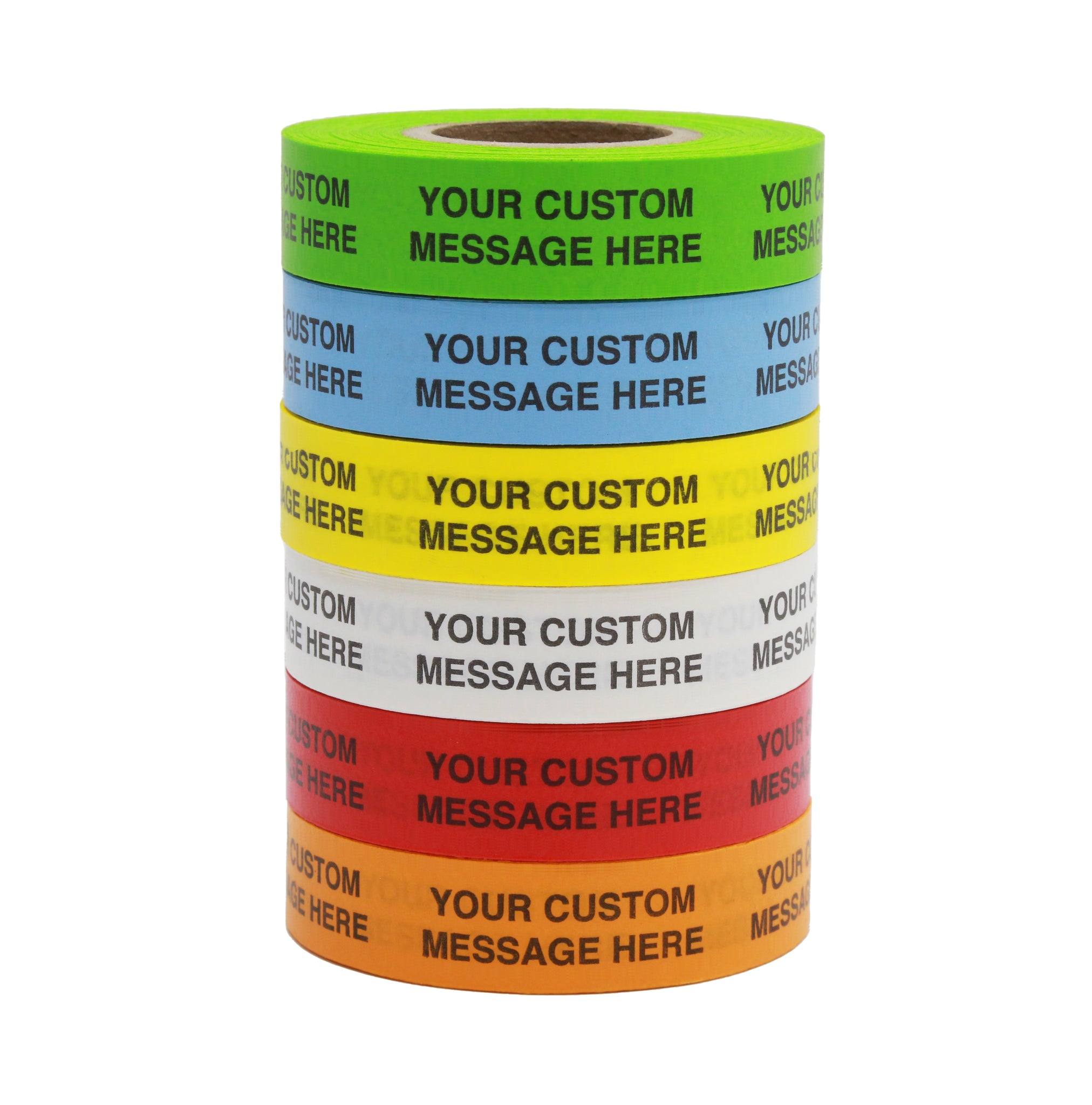 Custom Imprinted Tape with Your Message: 3/4