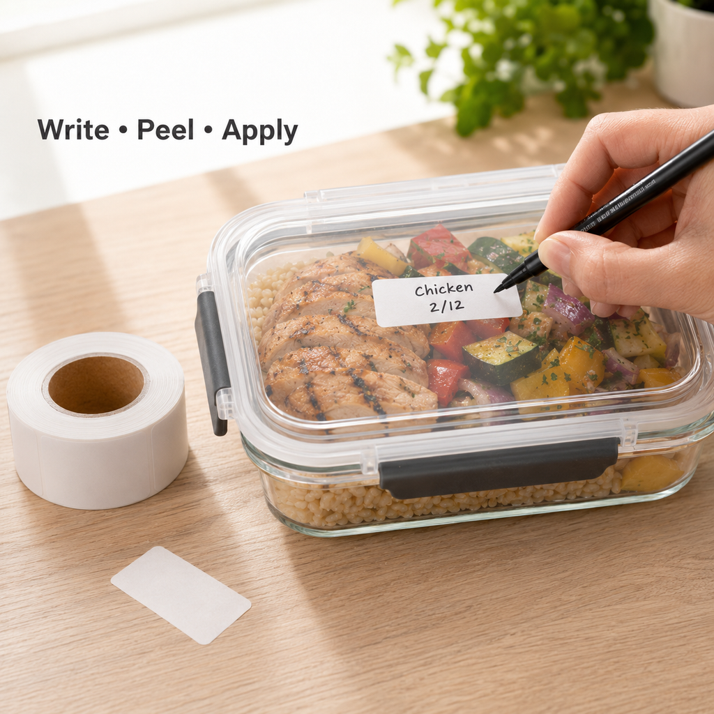 Blank Writable Dissolvable Food Labels 1