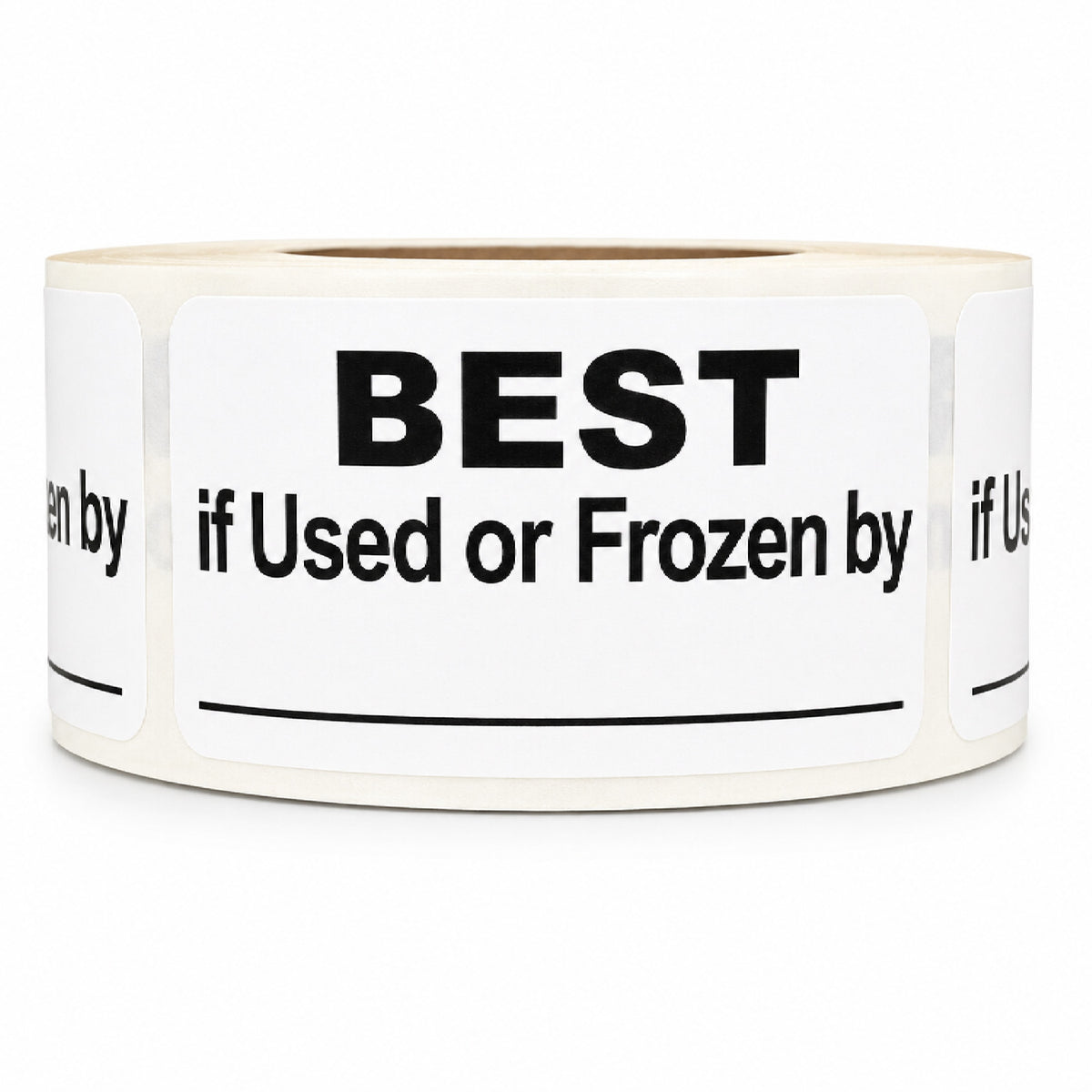 Best if Used or Frozen by Food Date Labels - 1" x 2" 500/Roll