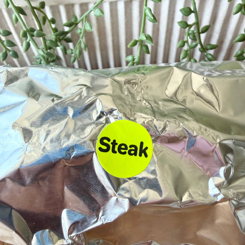Steak Food Stickers - 3/4