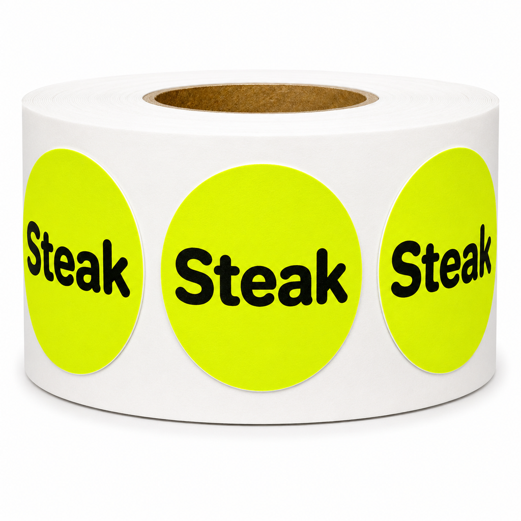 Steak Food Stickers - 3/4