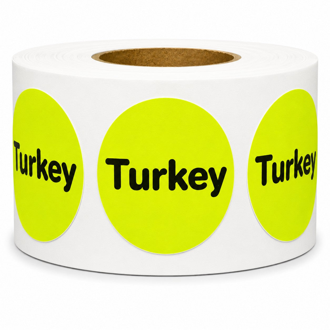 Turkey Stickers for Food Labeling - 500/Roll