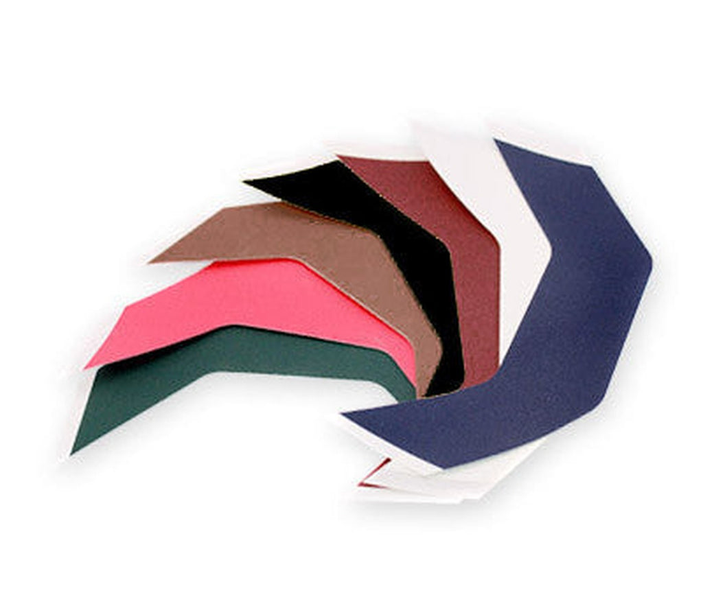 Bookguard Book Repair Wings | Premium Colored Cloth | 24/Pack Premium Cloth - Black - larger clean product image