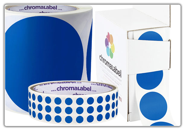 Blue Dot Stickers
