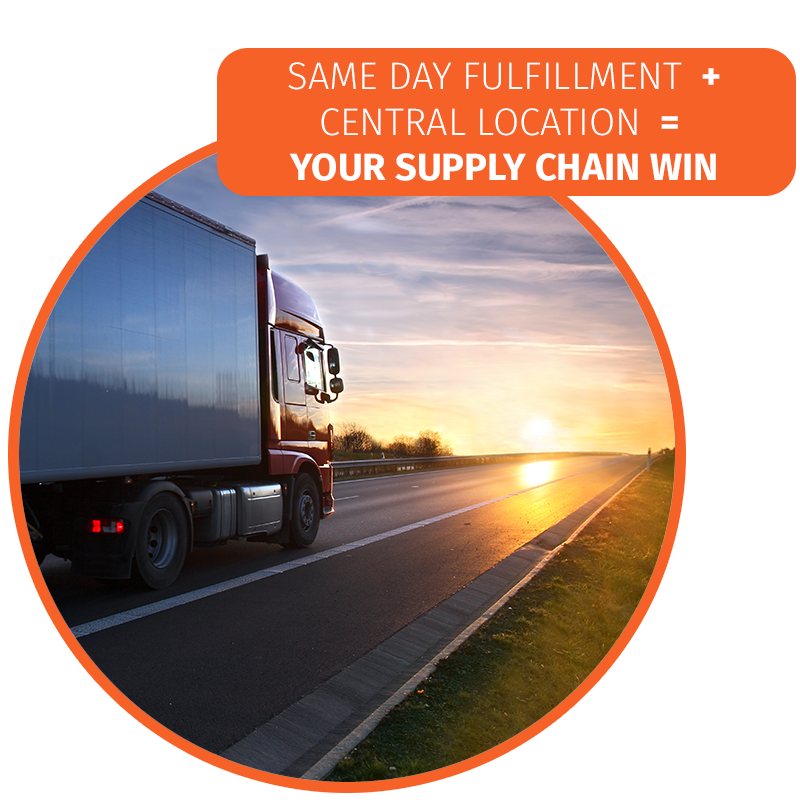 Fast central fulfillment from ChromaLabel