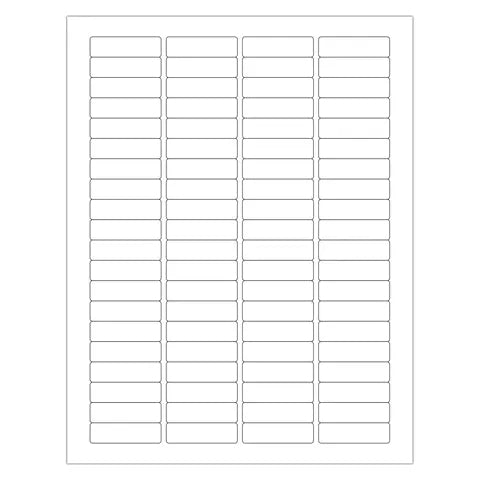 1/2 by 1-3/4 inch rectangle printable labels