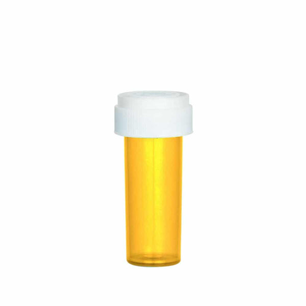 08 Dram Reversible Cap Vials Amber (410 units/box)