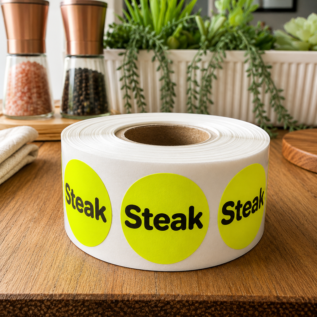 Steak Food Stickers - 3/4