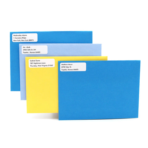 Printable Address Labels - 3/4