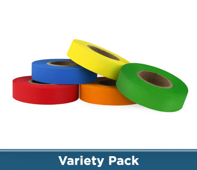 1/2 x 500 Color Code Labeling Tape - Removable Adhesive