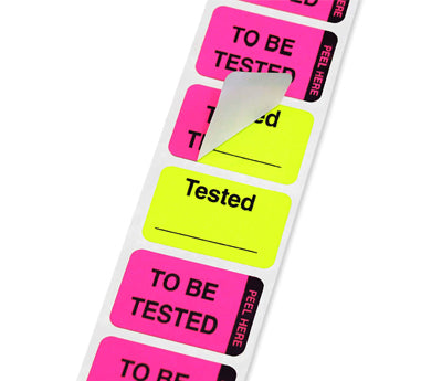 Double Layered Quality Control Action™ Labels