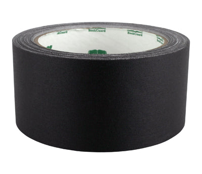 2 inch BookGuard Premium Cloth Book Binding Repair Tape: 15 yds, Black