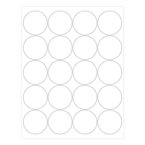 Printable Labels 2 Inch Round