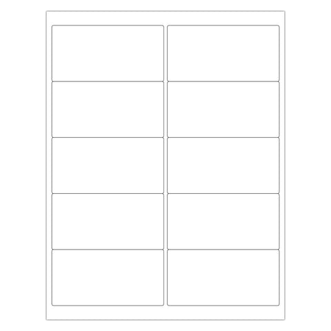 2 by 4 Inch Printable Labels