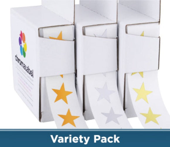 0.75" Metallic Foil Stars Olympic Kit