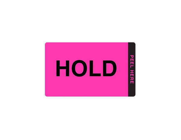 Removable Double-Layer Action™ Quality Control Labels - 3" x 5"